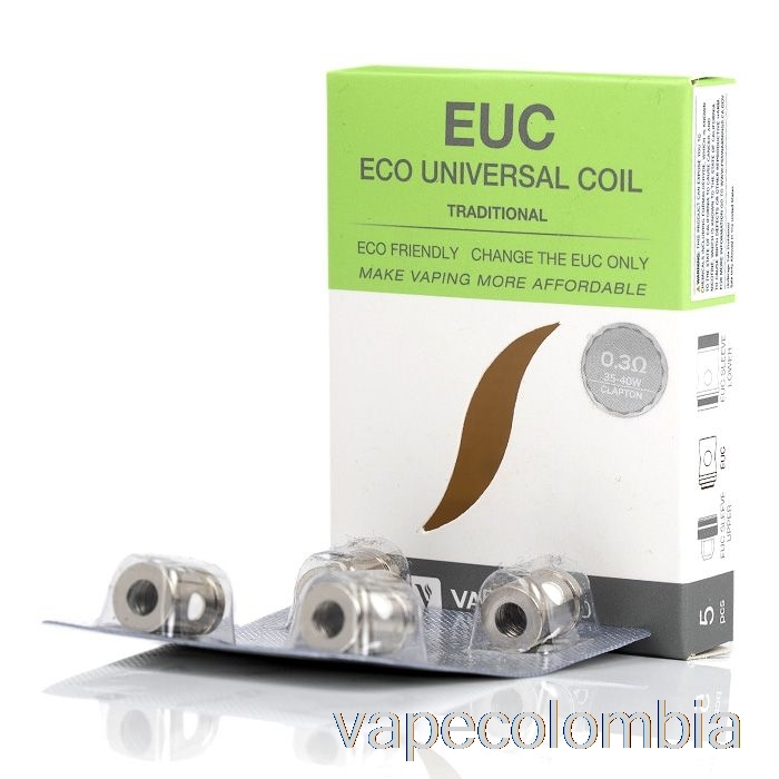 Bobinas De Repuesto Desechables Vaporesso Euc Vape 0.3ohm Euc Clapton Tradicional